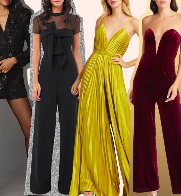 Women's creative black tie attire inspiration
